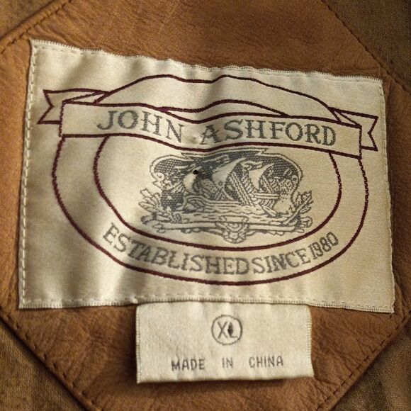 John Ashford Leather Bomber Jacket - Picture 5 of 12